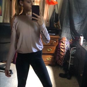 American Eagle cold shoulder long sleeve